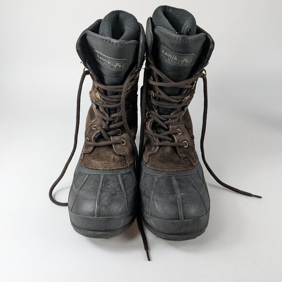Kamik Mens Size 8 Boots Waterproof Winter Thinsulate Insulated NationPlus EUR 41 - Picture 2 of 15